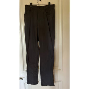Women's Eddie Bauer Straight Leg Pants Size 10 Tall Charcoal